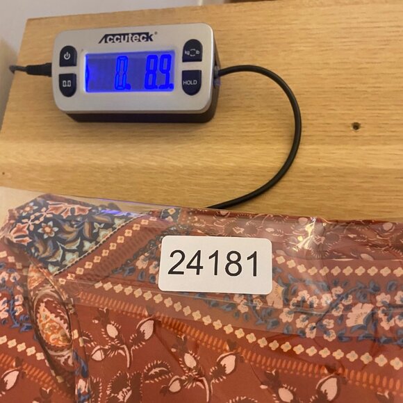 J Jill Top Womens 2X Plus Brown Multi Floral Paisley Long Raglan Sleeve Tunic - Picture 10 of 10